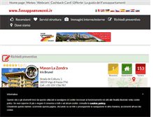 Tablet Screenshot of lazondra.vigoappartamenti.it