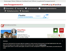 Tablet Screenshot of flora.vigoappartamenti.it